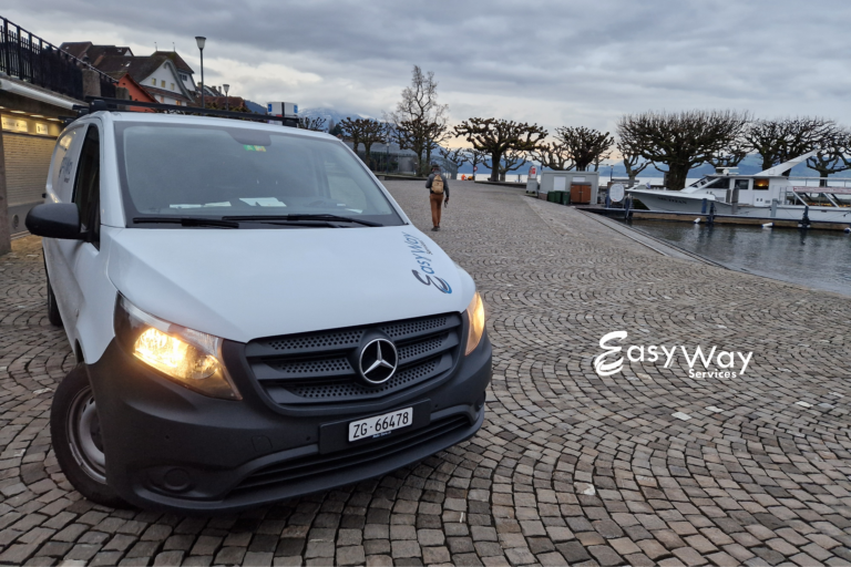 Easy Way Services GmbH – Transporter in Zug für Umzüge und Handwerksdienstleistungen.